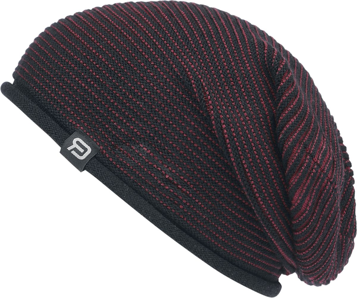 Bonnet  de RED by EMP - Snow and Cold - pour Unisexe - noir/rouge - RED by EMP