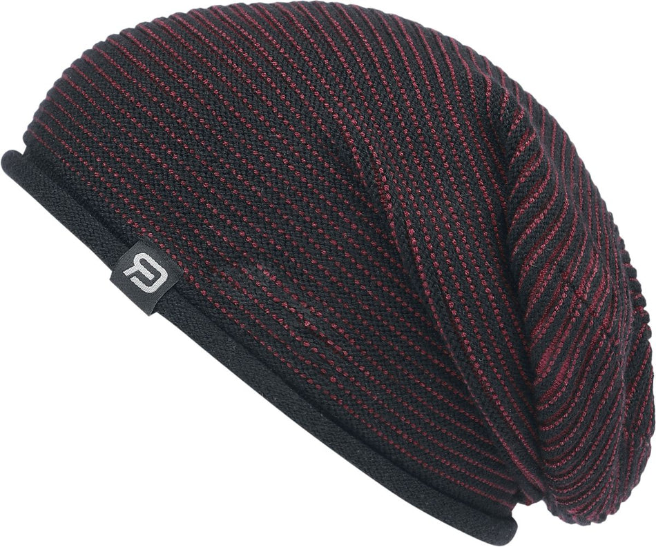 Bonnet  de RED by EMP - Snow and Cold - pour Unisexe - noir/rouge - RED by EMP