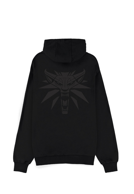 Sweat-shirt zippé à capuche Gaming de The Witcher - S à XXL - pour Homme - noir - The Witcher - View 2