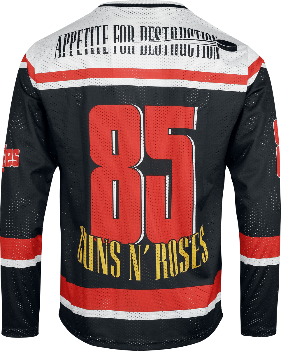 Jersey  de Guns N' Roses - Hockey Jersey - S à 4XL - pour Homme - multicolore - Guns N' Roses - View 2