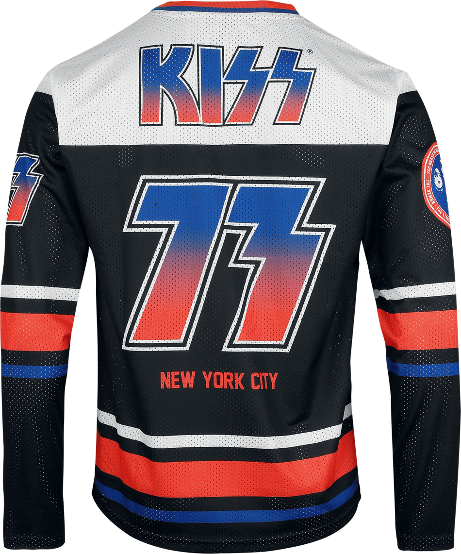 Jersey  de Kiss - Hockey Jersey - S à 4XL - pour Homme - multicolore - Kiss - View 2