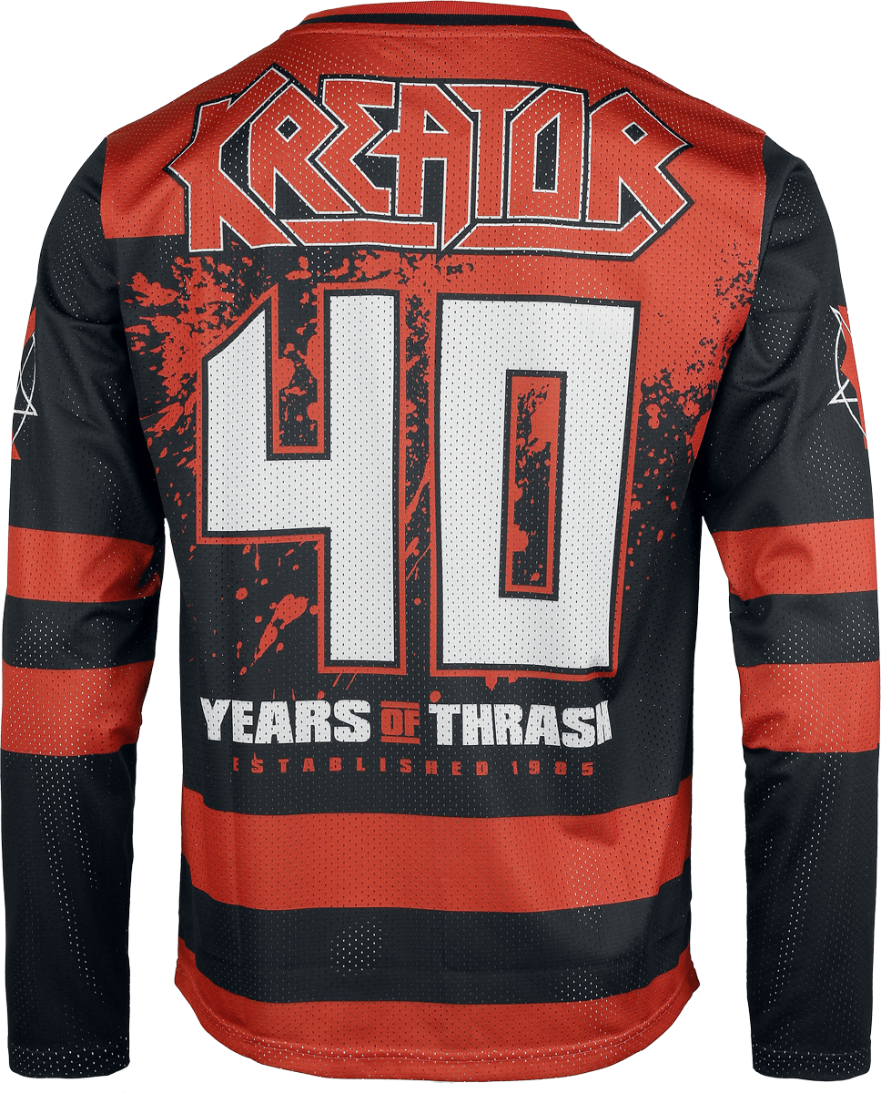 Jersey  de Kreator - Hockey Jersey - S à 5XL - pour Homme - multicolore - Kreator - View 2