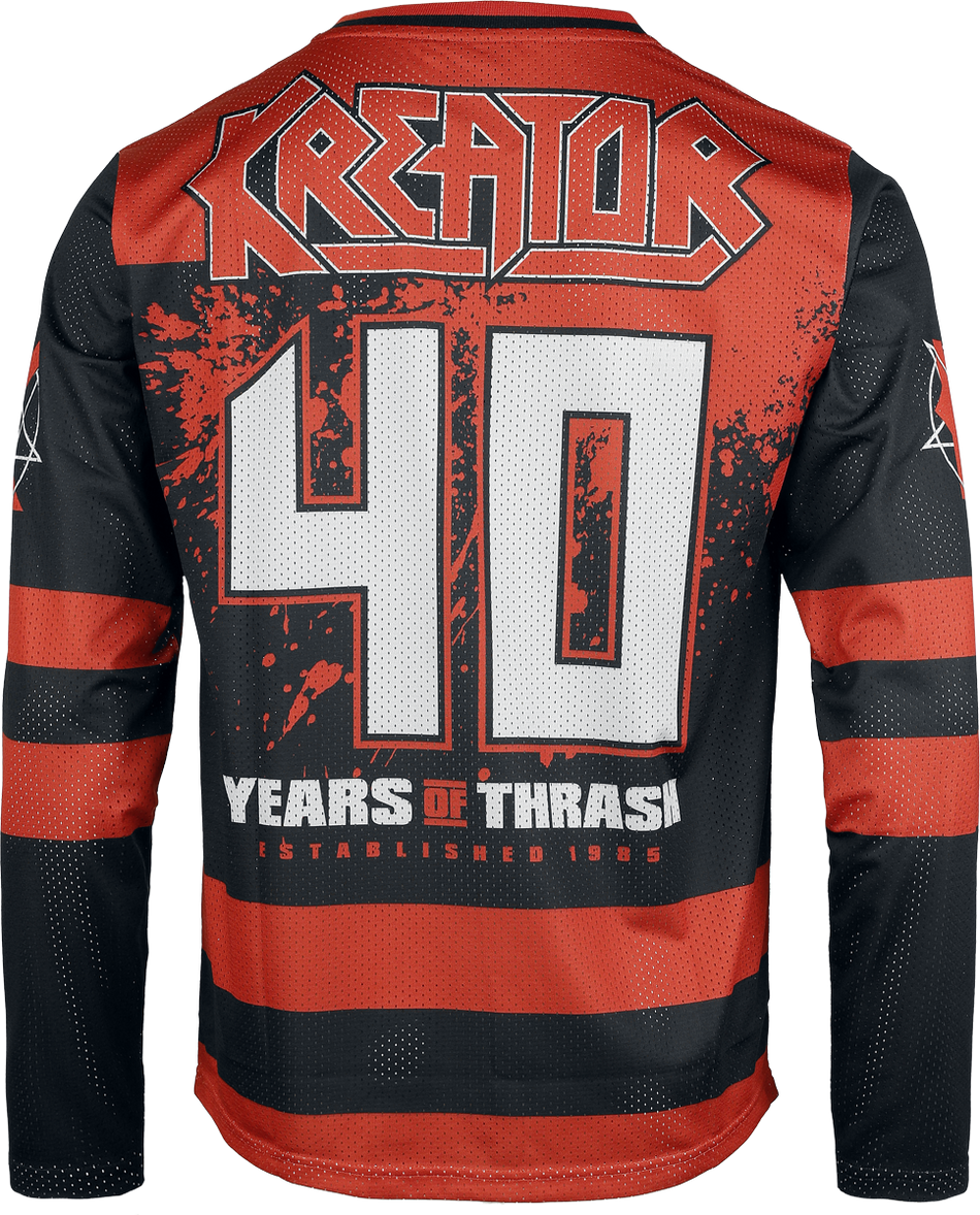 Jersey  de Kreator - Hockey Jersey - S à 5XL - pour Homme - multicolore - Kreator - View 2
