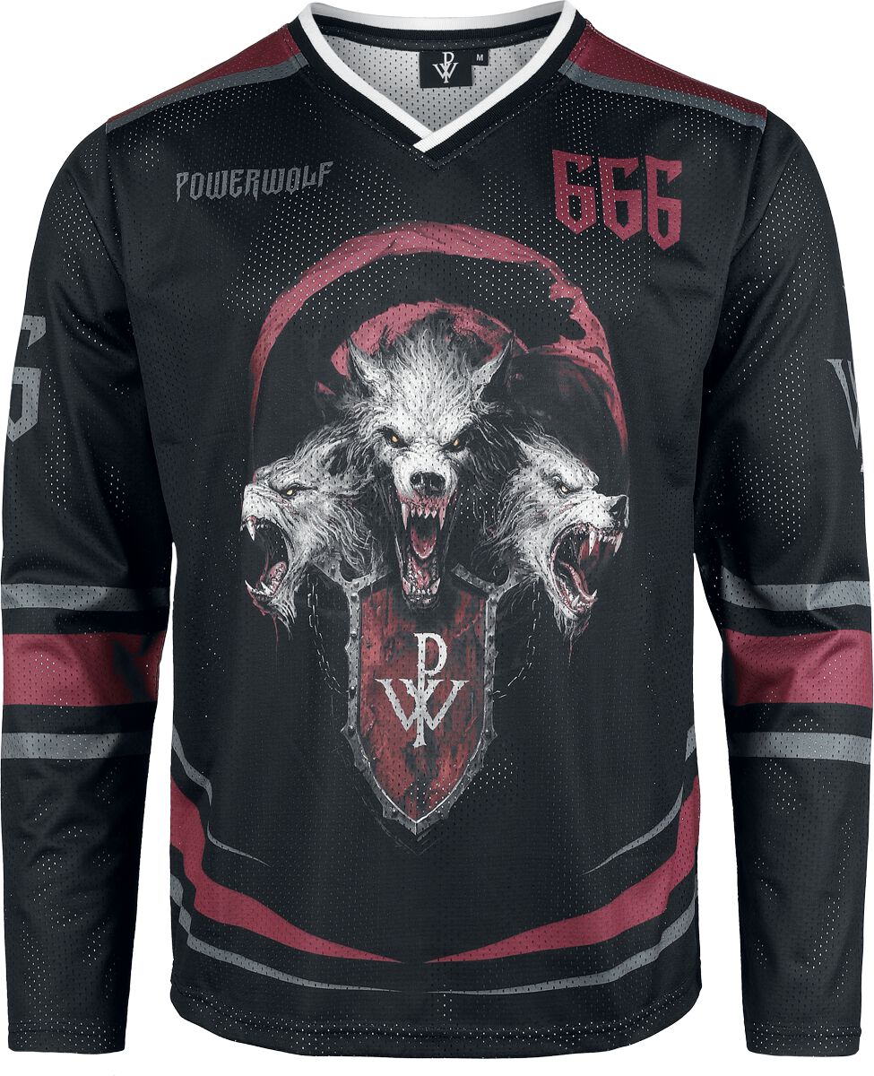 Jersey  de Powerwolf - Hockey Jersey - S à 5XL - pour Homme - multicolore - Powerwolf