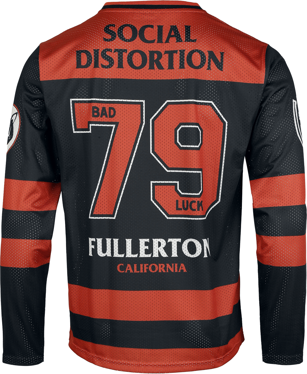 Jersey  de Social Distortion - Hockey Jersey - S à 5XL - pour Homme - multicolore - Social Distortion - View 2