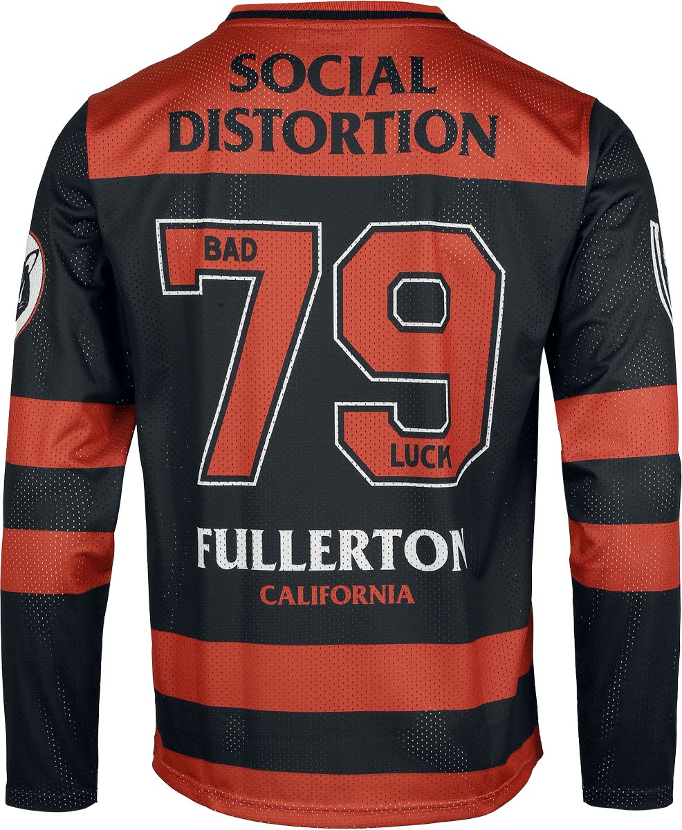 Jersey  de Social Distortion - Hockey Jersey - S à 5XL - pour Homme - multicolore - Social Distortion - View 2