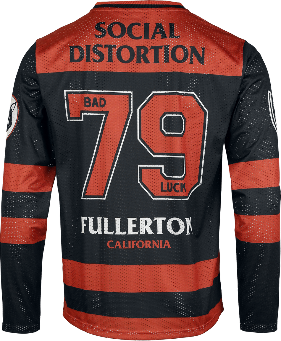 Jersey  de Social Distortion - Hockey Jersey - S à 5XL - pour Homme - multicolore - Social Distortion - View 2