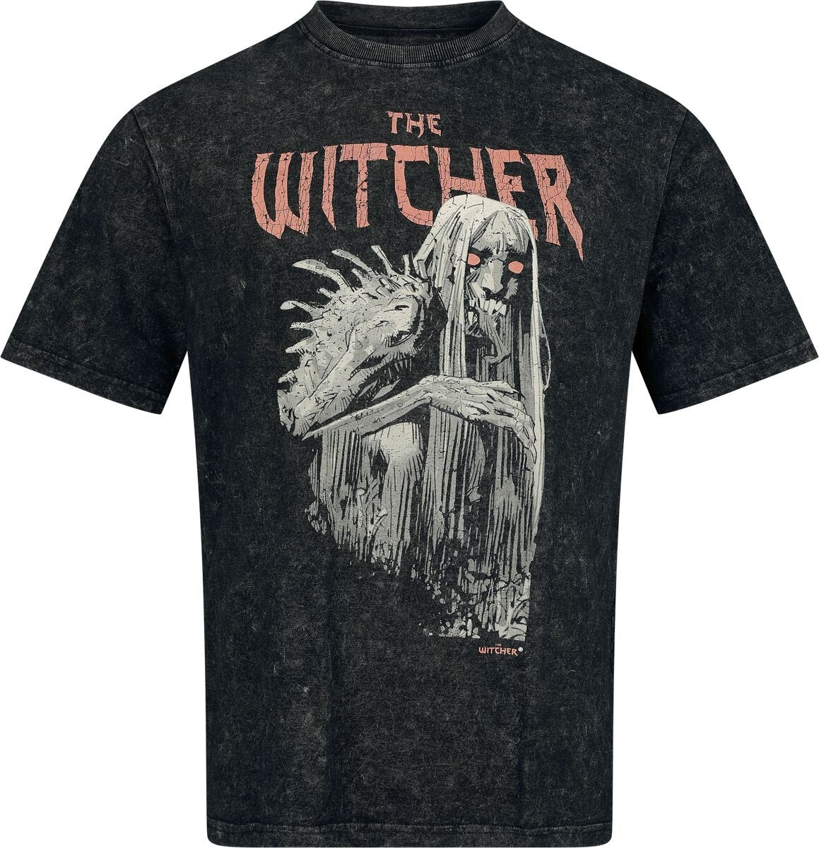 T-Shirt Manches courtes Gaming de The Witcher - S à XXL - pour Homme - noir - The Witcher