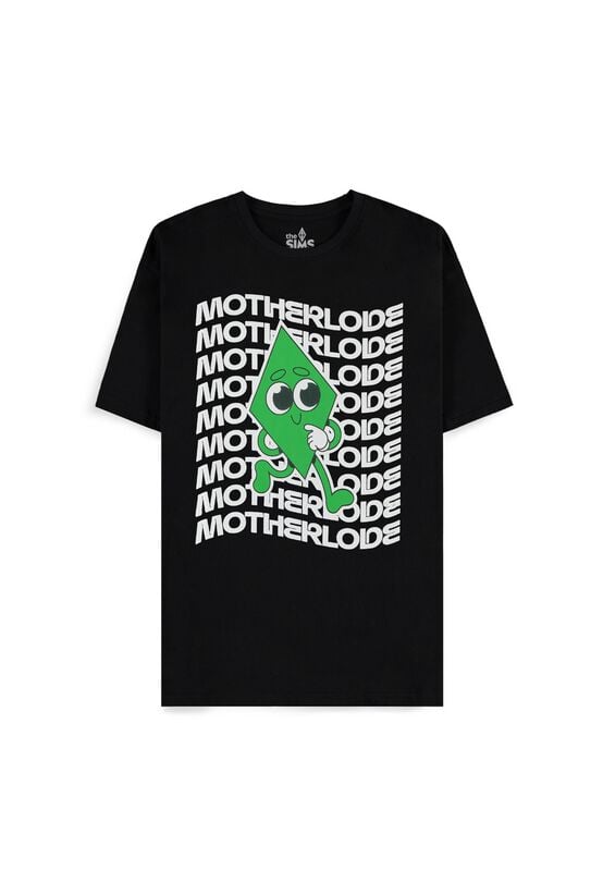 T-Shirt Manches courtes Gaming de Lles Sims - Motherlode - S à XXL - pour Homme - noir - Lles Sims