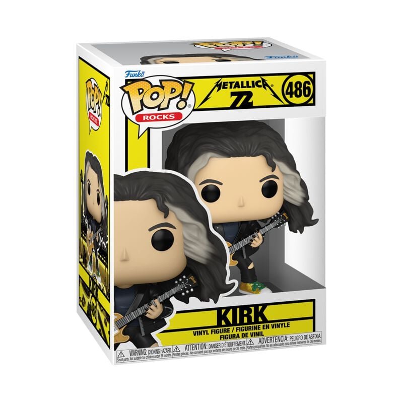 Metallica - Kirk Vinyl Figur 486 - Funko Pop! - Funko Shop Europe - metallica