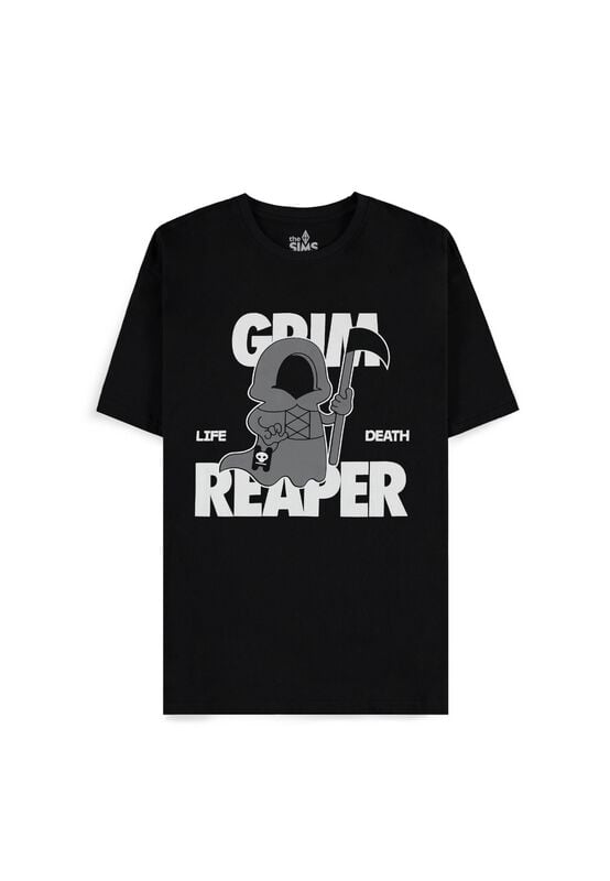 T-Shirt Manches courtes Gaming de Les SIMS - Grim Reaper - S à XXL - pour Homme - noir - Les SIMS