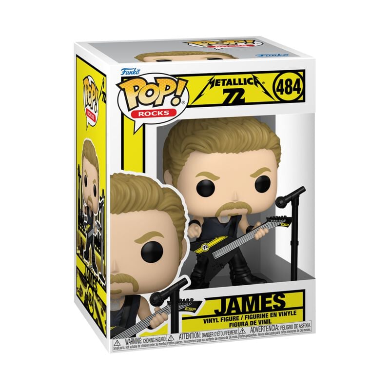 Metallica - James Vinyl Figur 484 - Funko Pop! - Funko Shop Europe - metallica