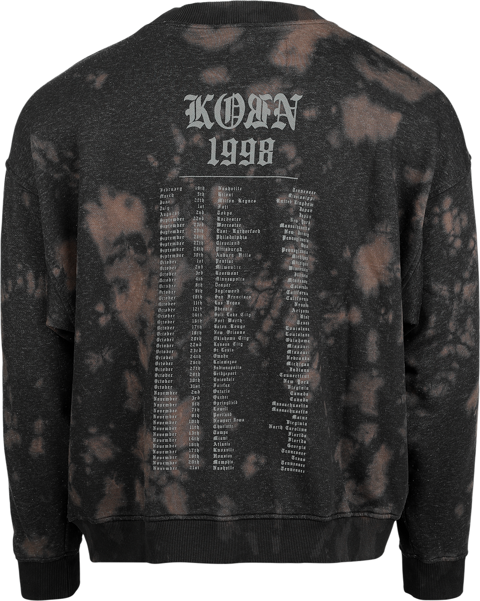 Sweat-shirt  de Korn - 1998 - S à XXL - pour Homme - noir - Korn - View 2