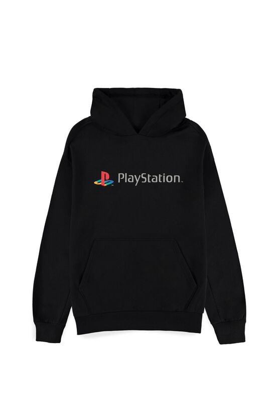 Sweat-shirt zippé à capuche Gaming de Playstation - PlayStation - Men's Logo - S à XXL - pour Homme - noir - Playstation