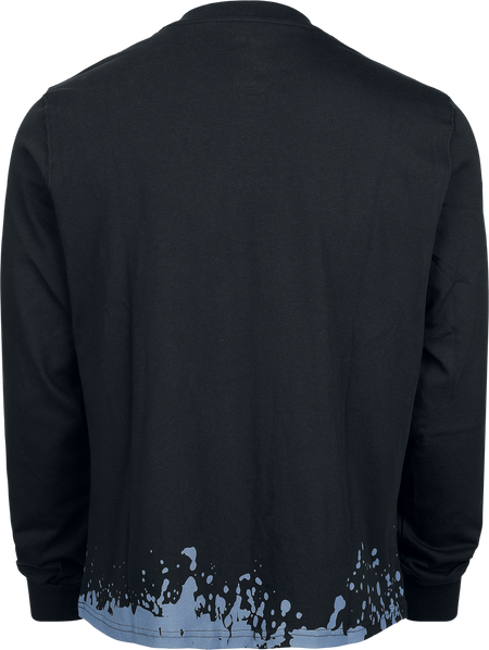 T-shirt manches longues  de Korn - Forgotten Henley - S à L - pour Homme - noir - Korn - View 2