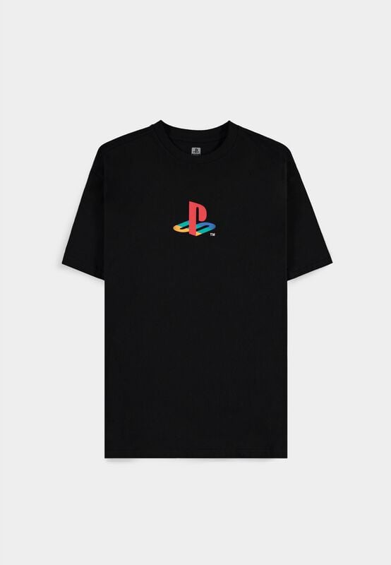 T-Shirt Manches courtes Gaming de Playstation - PlayStation - Men's Logo - S à XXL - pour Homme - noir - Playstation