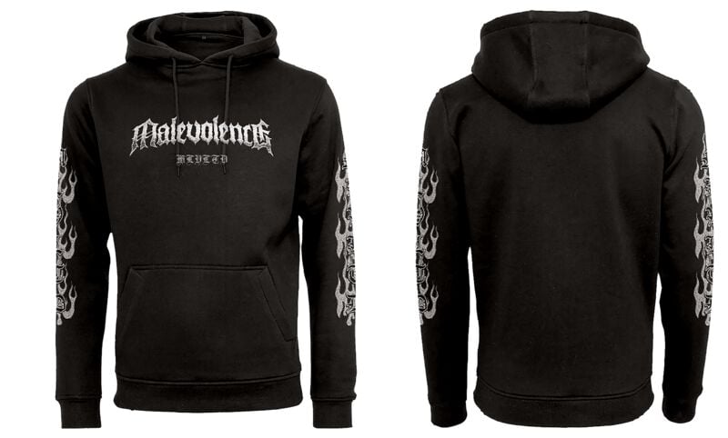 Sweat-shirt à capuche  de Malevolence - Logo - S à 3XL - pour Homme - noir - Malevolence