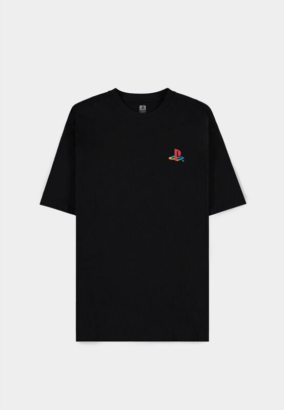 T-Shirt Manches courtes Gaming de Playstation - PlayStation - Men's Back Console - S à XL - pour Homme - noir - Playstation
