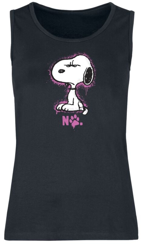 Débardeur  de Snoopy - Snoopy - No - S à 3XL - pour Femme - noir - Snoopy