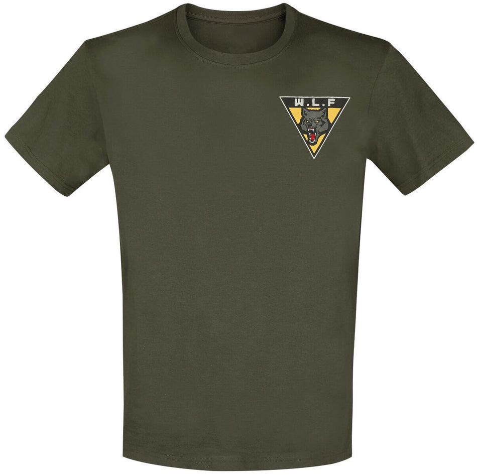T-Shirt Manches courtes Gaming de The Last Of Us - Bare Your Fangs - S à XXL - pour Homme - vert - The Last Of Us