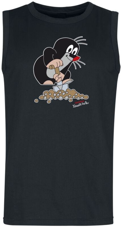 Débardeur  de The Little Mole - Taupe - Pelle - S à 3XL - pour Homme - noir - The Little Mole
