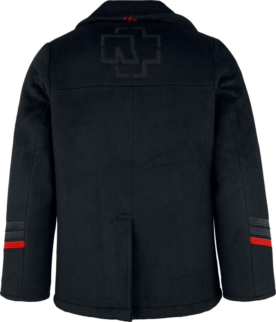 Manteau en laine  de Rammstein - Steuermann - L à 3XL - pour Homme - noir - Rammstein - View 2