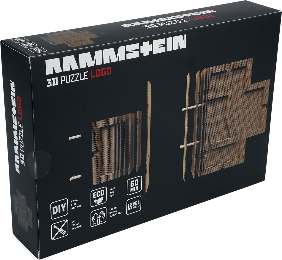 Puzzle  de Rammstein - 3D Puzzle - Logo - pour Unisexe - Standard - Rammstein - View 2