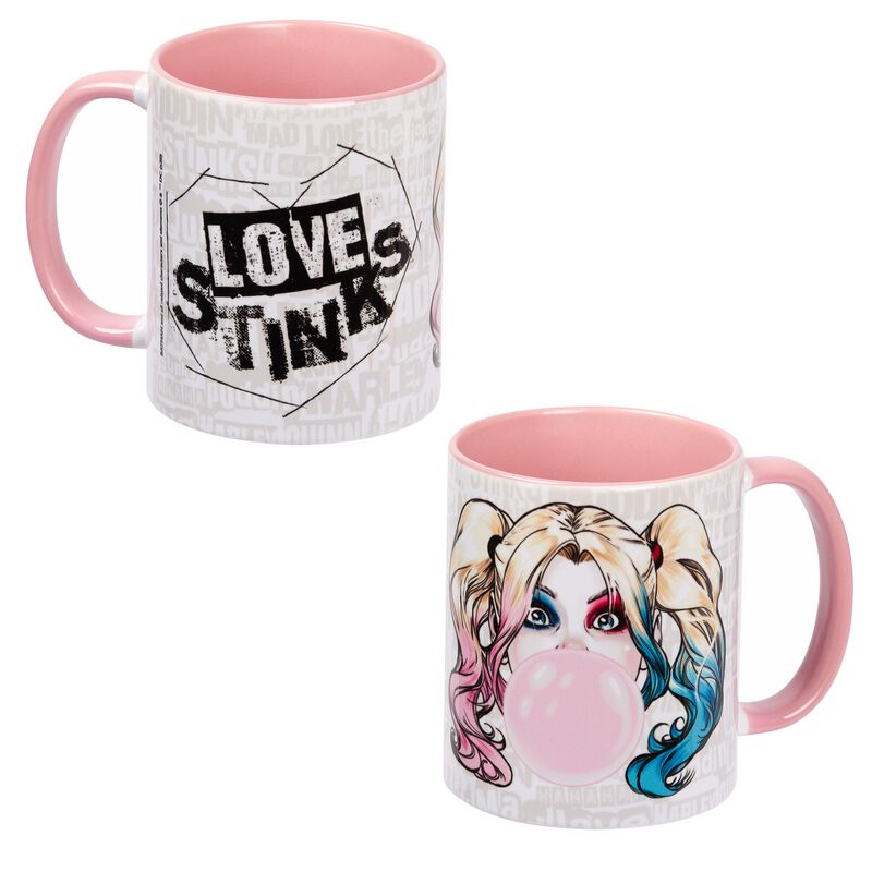 Mug  de Batman - Harley Quinn - Love Stinks - pour Unisexe - multicolore - Batman