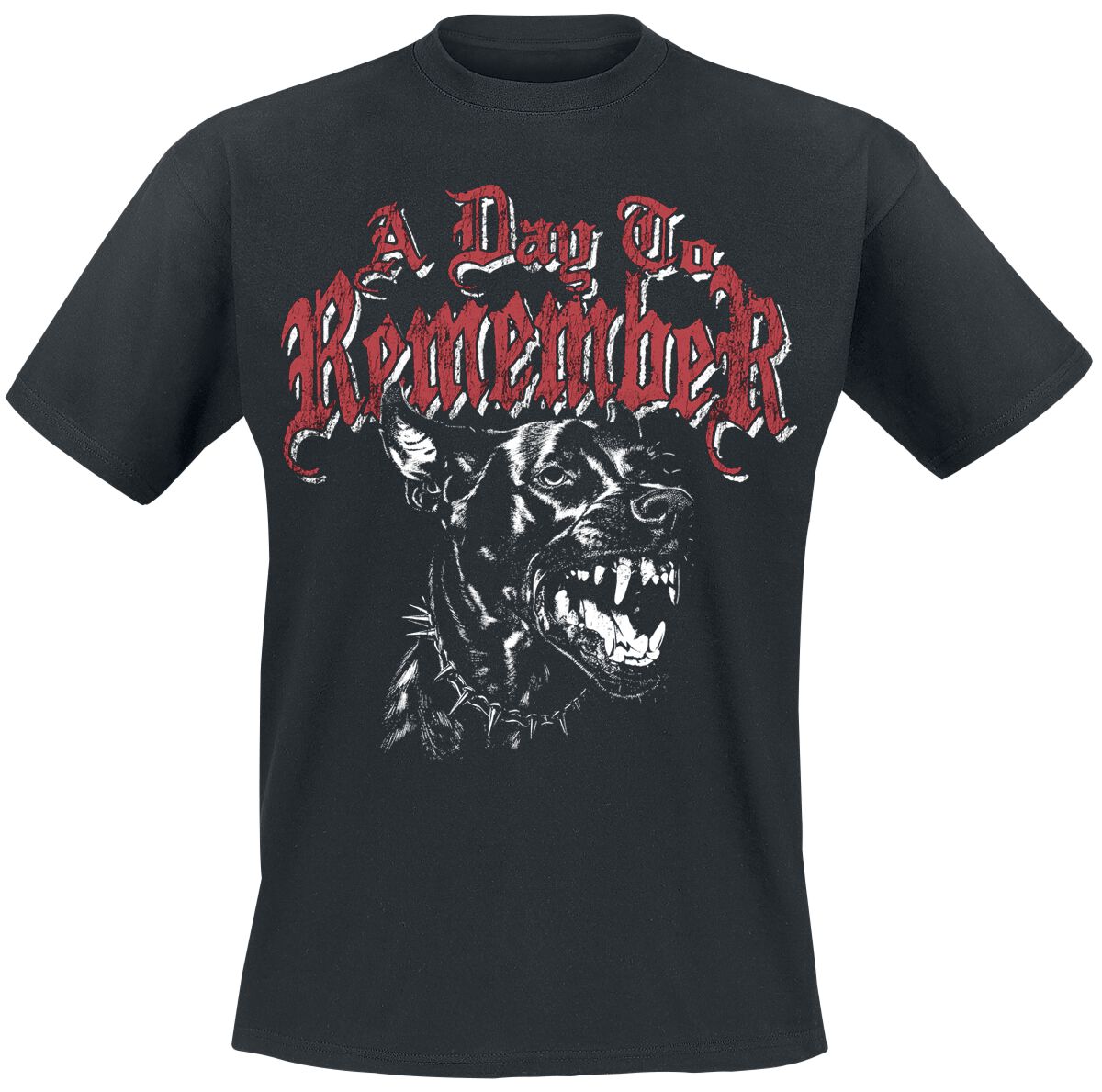 T-Shirt Manches courtes  de A Day To Remember - Hound - S à 3XL - pour Homme - noir - A Day To Remember