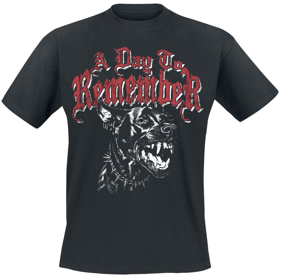 T-Shirt Manches courtes  de A Day To Remember - Hound - S à 3XL - pour Homme - noir - A Day To Remember