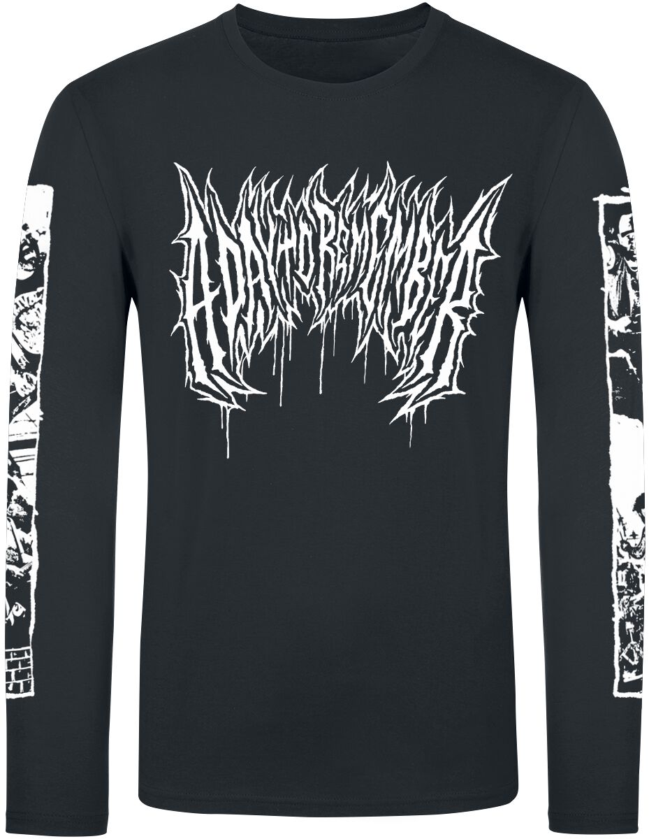 T-shirt manches longues  de A Day To Remember - Make it Make Sense - S à 3XL - pour Homme - noir - A Day To Remember