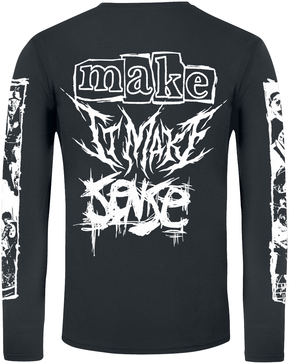 T-shirt manches longues  de A Day To Remember - Make it Make Sense - S à 3XL - pour Homme - noir - A Day To Remember - View 2