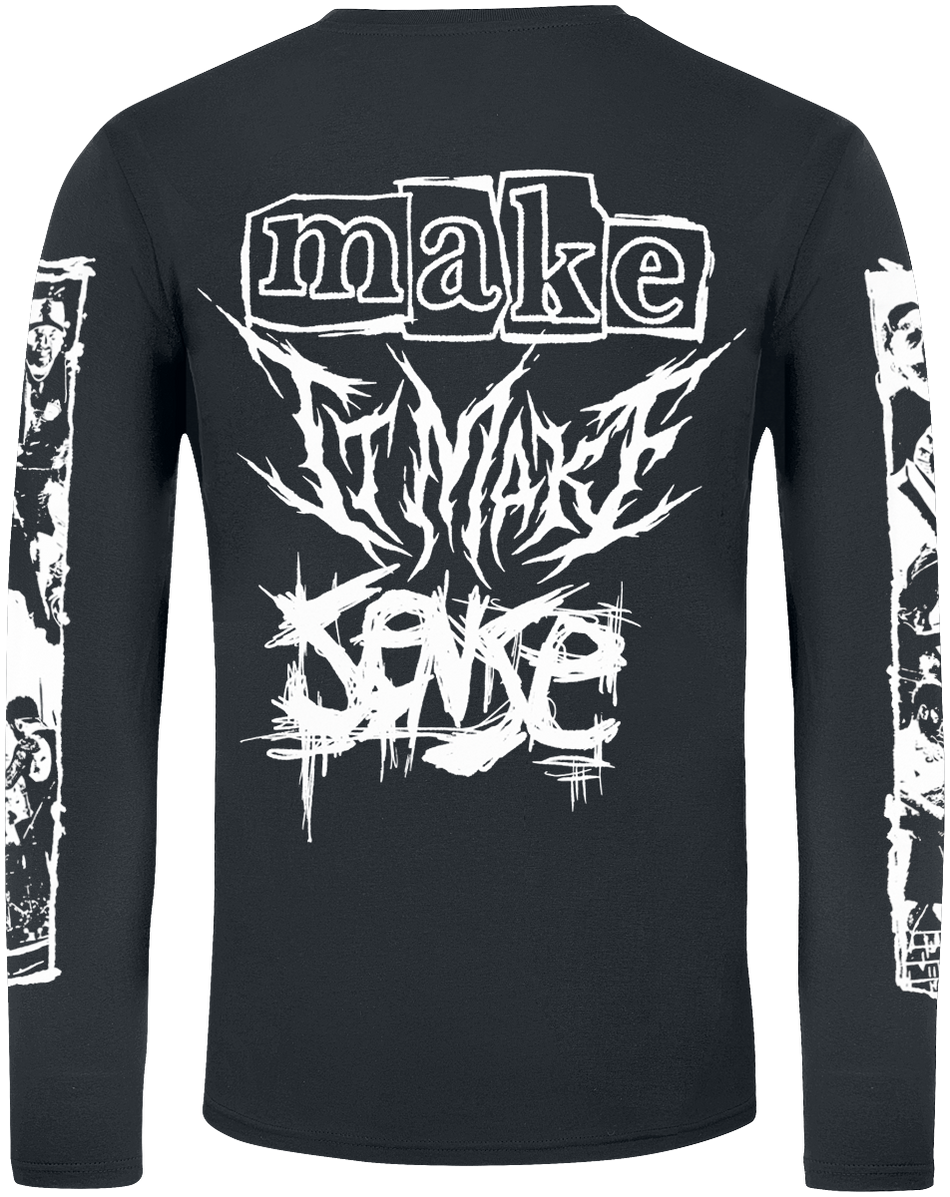 T-shirt manches longues  de A Day To Remember - Make it Make Sense - S à 3XL - pour Homme - noir - A Day To Remember - View 2