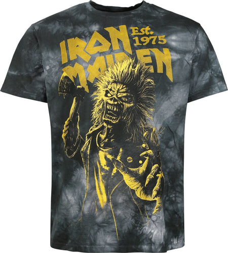 T-Shirt Manches courtes  de Iron Maiden - Eddie - S à 4XL - pour Homme - gris - Iron Maiden