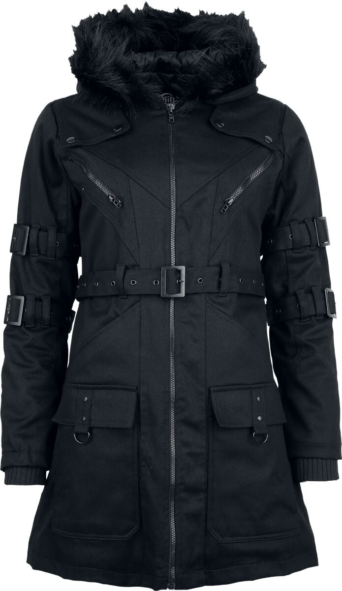 Veste mi-saison Gothic de Vixxsin - Amboree Jacket - S à 4XL - pour Femme - noir - Vixxsin