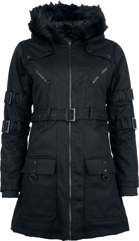 Veste mi-saison Gothic de Vixxsin - Amboree Jacket - S à 4XL - pour Femme - noir - Vixxsin
