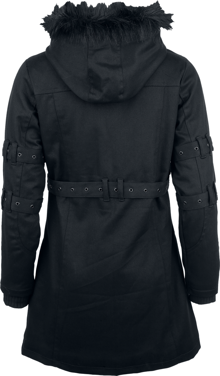 Veste mi-saison Gothic de Vixxsin - Amboree Jacket - S à 4XL - pour Femme - noir - Vixxsin - View 2