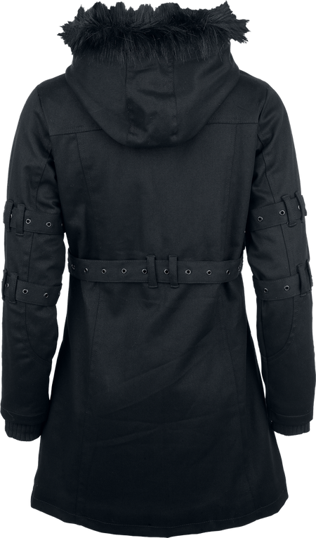 Veste mi-saison Gothic de Vixxsin - Amboree Jacket - S à 4XL - pour Femme - noir - Vixxsin - View 2