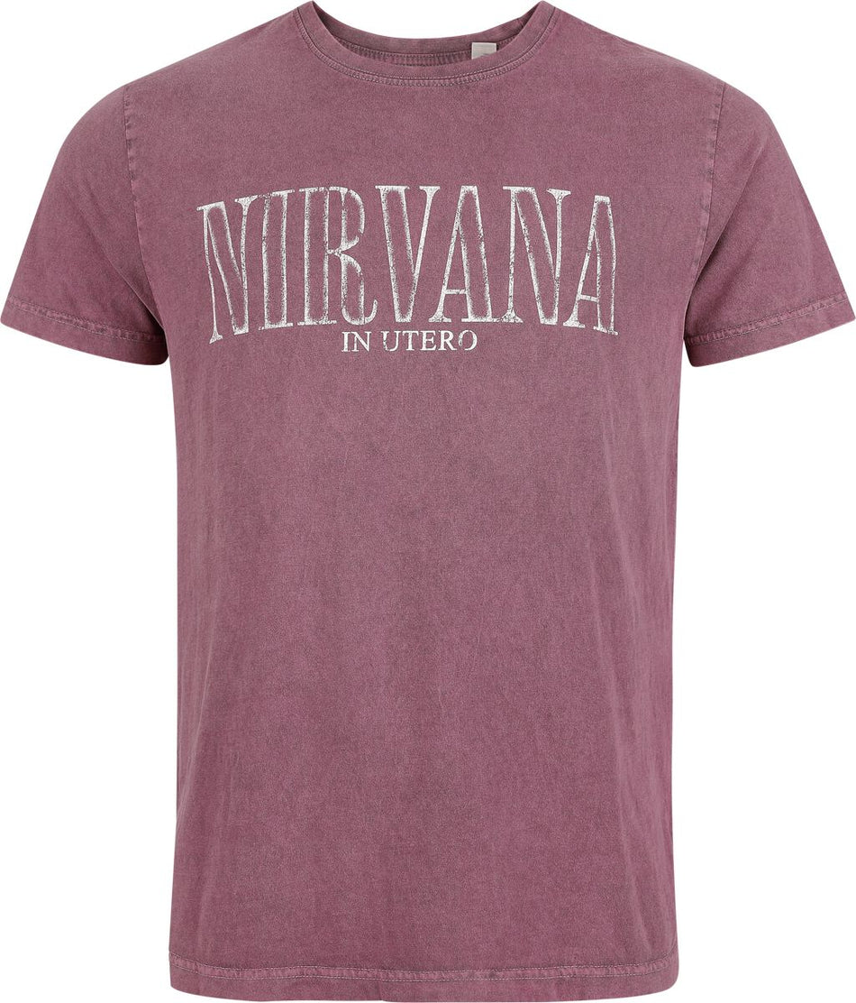 T-Shirt Manches courtes  de Nirvana - In Utero - S à 4XL - pour Homme - lilas - Nirvana
