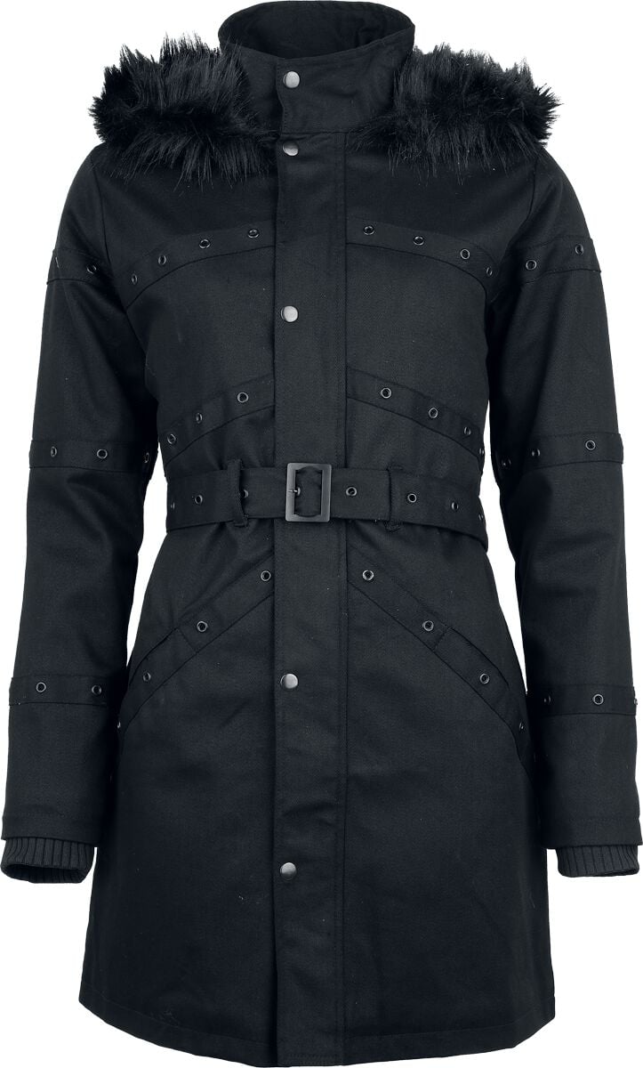 Veste mi-saison Gothic de Poizen Industries - Lois Jacket - S à 4XL - pour Femme - noir - Poizen Industries