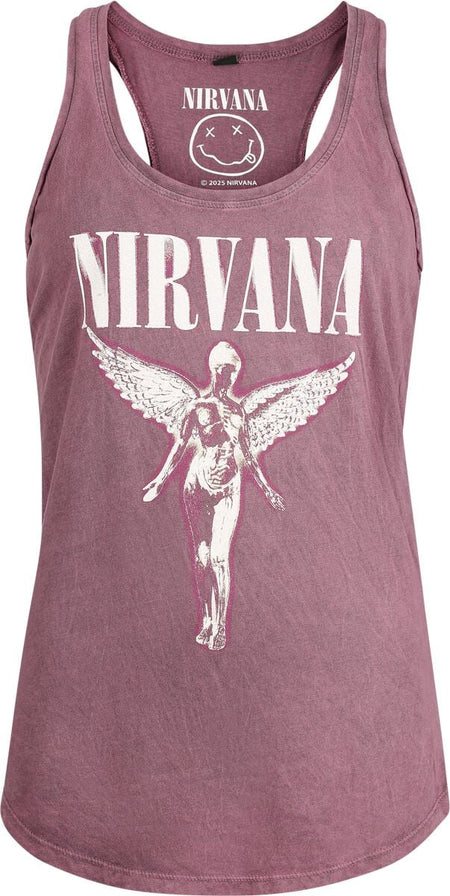 Top  de Nirvana - In Utero - S à 3XL - pour Femme - lilas - Nirvana
