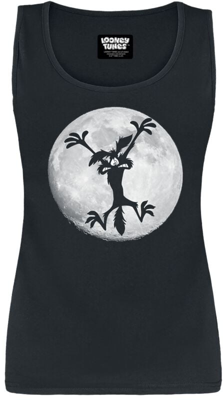Débardeur  de Looney Tunes - Coyote - Moon Jump - S à XXL - pour Femme - noir - Looney Tunes