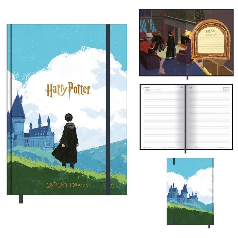 Agenda  de Harry Potter - Agenda 2026 - pour Unisexe - multicolore - Harry Potter