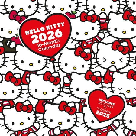 Calendrier mural  de Hello Kitty - Calendrier Mural 2026 - pour Unisexe - multicolore - Hello Kitty