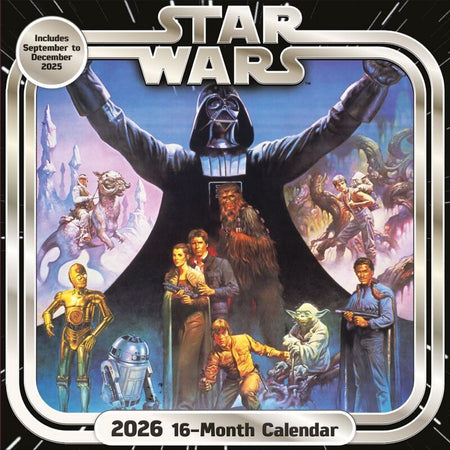 Calendrier mural  de Star Wars - Calendrier Mural 2026 - pour Unisexe - multicolore - Star Wars