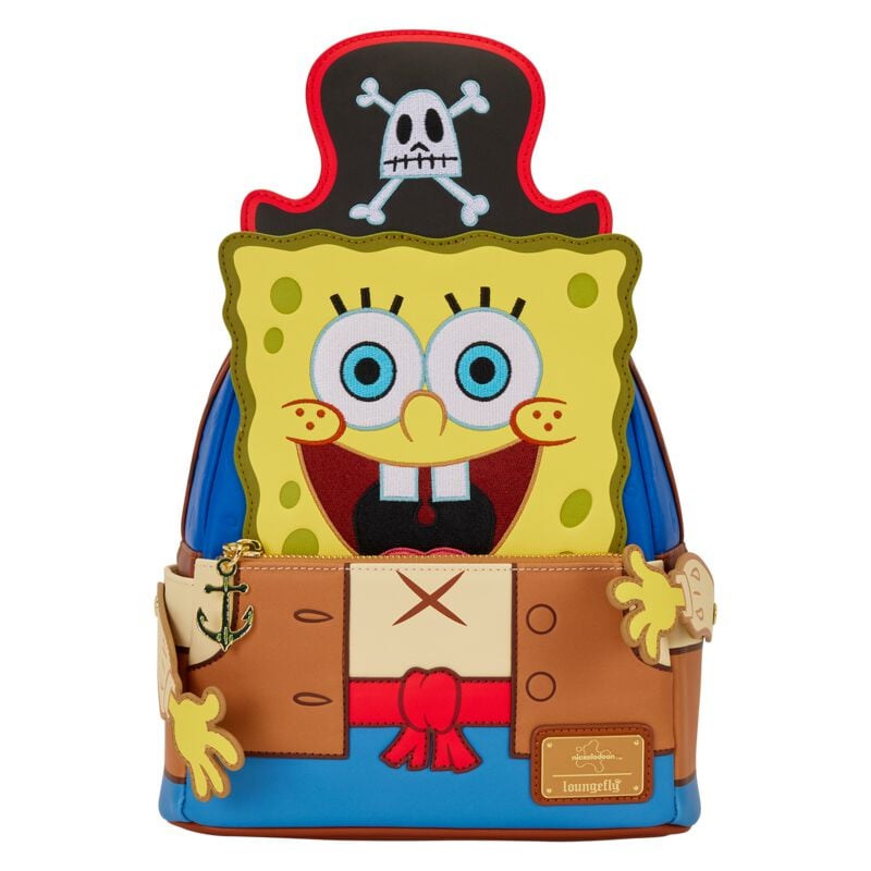 Mini Sac À Dos  de Bob L'Éponge - Loungefly - Pirate - pour Unisexe - multicolore - Bob L'Éponge