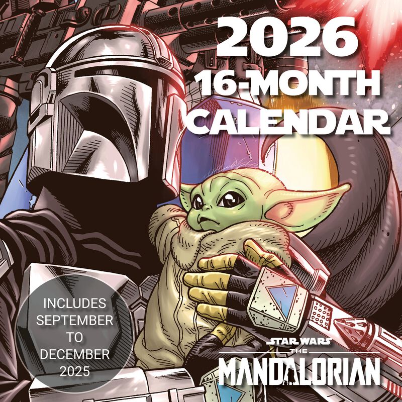 Calendrier mural  de Star Wars - The Mandalorian - Calendrier Mural 2026 - pour Unisexe - multicolore - Star Wars