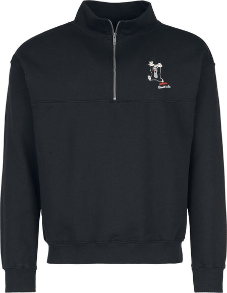 Sweat-shirt  de The Little Mole - La Petite Taupe - Pull Col Camionneur - S à 3XL - pour Homme - noir - The Little Mole