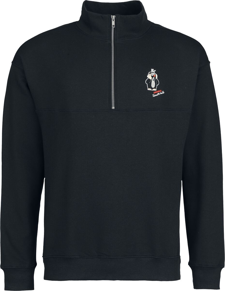 Sweat-shirt  de The Little Mole - La Petite Taupe - Pull Col Camionneur - S à 3XL - pour Homme - noir - The Little Mole