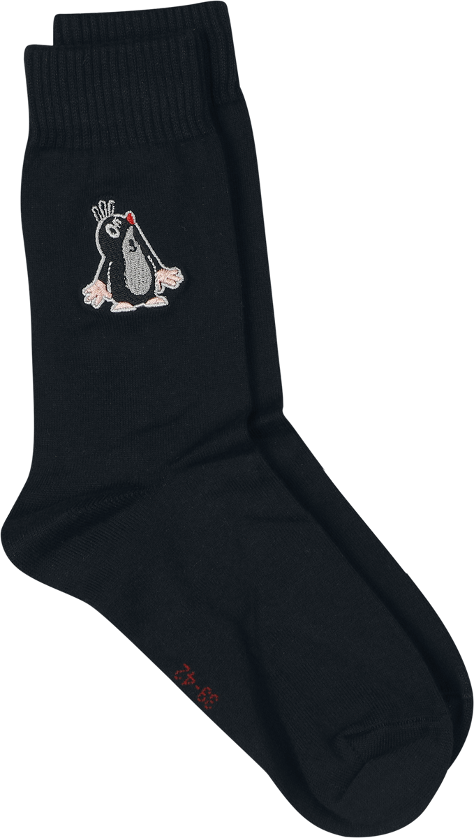 Chaussettes  de The Little Mole - La Petite Taupe - Lot de 2 - EU39-42 à EU 43-46 - pour Unisexe - noir - The Little Mole - View 2